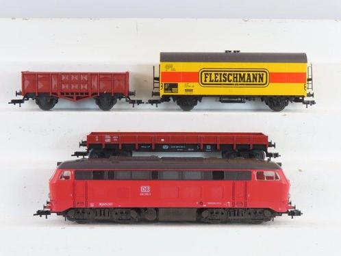 Fleischmann H0 - 6398 - Startset (1) - Startset met BR 218,, Hobby en Vrije tijd, Modeltreinen | H0