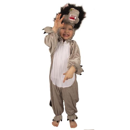 Grijze wolf kostuum voor kinderen - Dierenpakken, Kinderen en Baby's, Carnavalskleding en Verkleedspullen, Ophalen of Verzenden