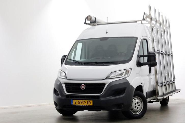 Fiat Ducato 33 2.0 MultiJet E6 L2H2 Glasresteel Airco/Navi/C, Auto's, Bestelauto's, Dealer onderhouden, Lease, Handgeschakeld