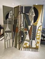 Picasso - Scherm / kamerverdeler - Acryl, Gelakt messing,, Antiek en Kunst, Curiosa en Brocante