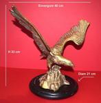 Decoratief ornament - lost-wax - Grote bronzen EAGLE 40 cm