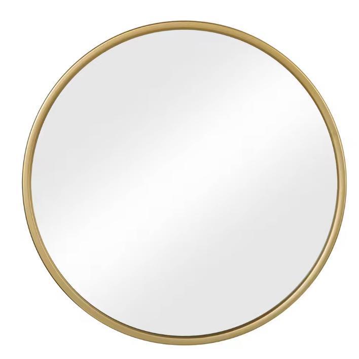 Ronde Wandspiegel met Metalen Frame voor Badkamer, Huis en Inrichting, Badkamer | Badkamermeubels, Nieuw, Verzenden