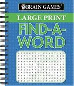 Brain Games Large Print Find a Word.New, Hobby en Vrije tijd, Denksport en Puzzels, Zo goed als nieuw, Verzenden