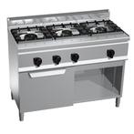 GGM Gastro | Gaskookplaat - 31 kW - 3-pits - incl. statische, Verzenden, Nieuw, Inbouw
