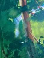 Paul Colin - Original Vintage French Art Deco Linen Backed, Antiek en Kunst, Kunst | Tekeningen en Foto's