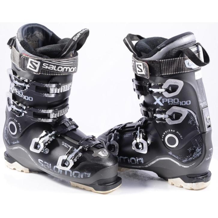 40,5 41 skischoenen SALOMON X PRO ENERGYZER 100, custom shel, Sport en Fitness, Skiën en Langlaufen, Gebruikt, Verzenden