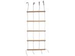 Small Foot 6122 - Brede touwladder - 5 houten stangen 68 x 4, Verzenden, Nieuw