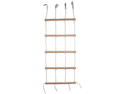 Small Foot 6122 - Brede touwladder - 5 houten stangen 68 x 4, Verzamelen, Speelgoed, Nieuw, Verzenden