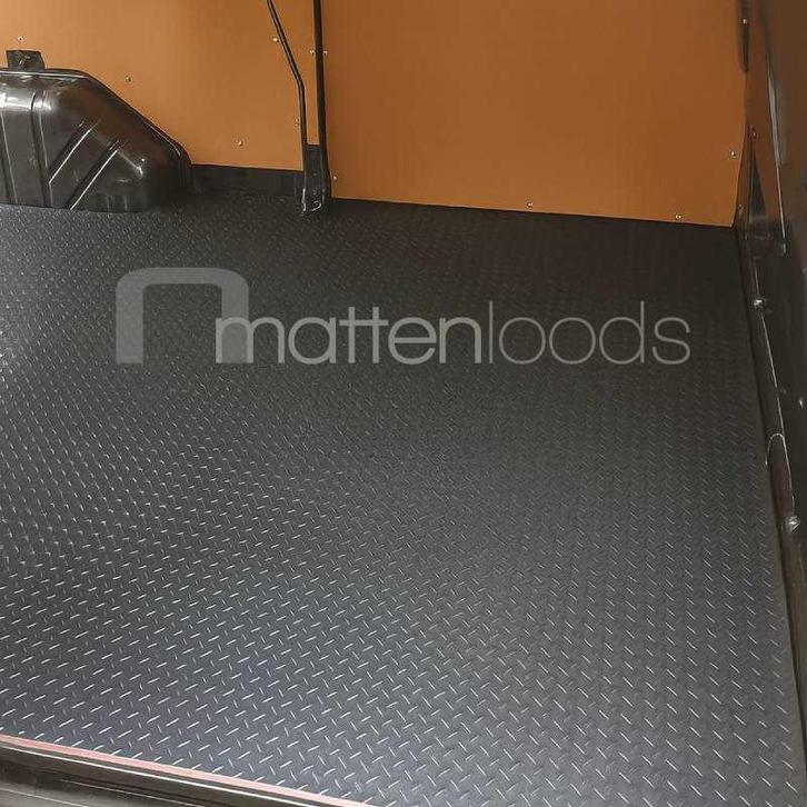 Laadvloermat rubber (traanplaat motief) Ford Transit Custom, Auto diversen, Automatten, Nieuw, Ophalen of Verzenden