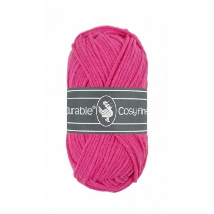 Durable Cosy Fine - Neon Pink, Hobby en Vrije tijd, Breien en Haken, Breien of Haken, Nieuw, Wol of Garen, Ophalen of Verzenden