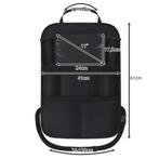 Xtrobb Autostoel Organizer - Vilt - 7 Vakken - Zwart - Ha..., Auto diversen, Auto-accessoires, Ophalen of Verzenden, Nieuw