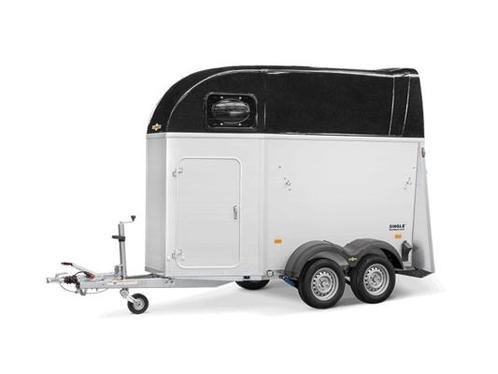 Humbaur Single Alu 1600 Paardentrailer, Dieren en Toebehoren, Paarden en Pony's | Trailers en Aanhangwagens, Ophalen