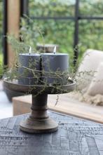 Outdoor LED kaars Grey 7,5 x 10 cm, Ophalen of Verzenden, Nieuw