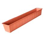 Balkonbak - 100cm / Terracotta, Ophalen of Verzenden