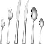 HI NATURE™ Besteksets - Bestekset 12 persoons modern 100%, Ophalen of Verzenden, Zo goed als nieuw