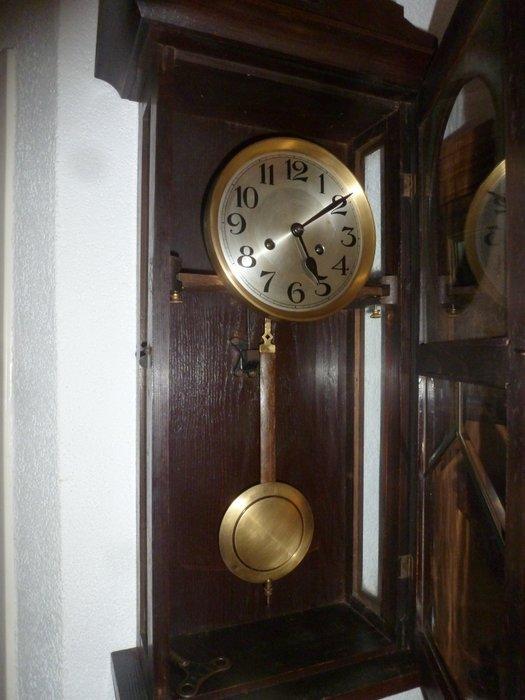 Regulateur - Hout, Messing - 1910-1920, Antiek en Kunst, Antiek | Klokken