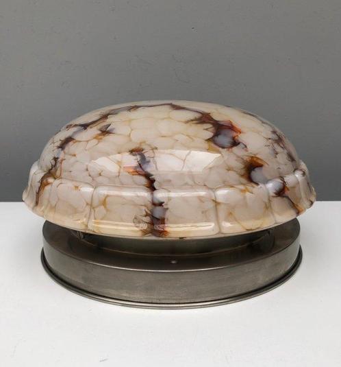 GISO - Plafondlamp - Vernikkeld messing - Art Deco, Antiek en Kunst, Curiosa en Brocante