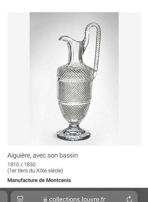 Montcenis - Karaf - Kristal, Antiek en Kunst, Antiek | Meubels | Tafels