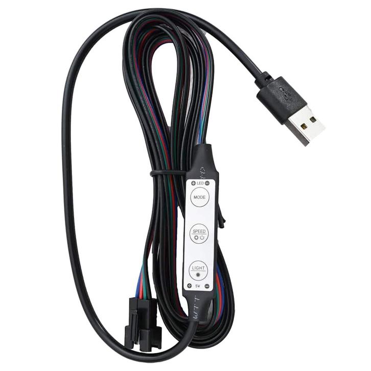 vidaXL Bedframe met LED kunstleer grijs 100x200 cm, Huis en Inrichting, Slaapkamer | Bedden, 100 cm, 200 cm, Grijs, Eenpersoons