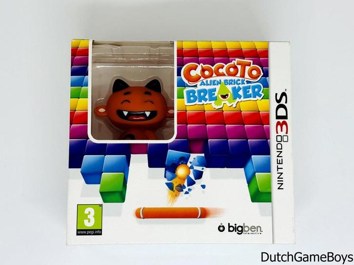 Nintendo 3DS - Cocoto - Alien Brick Breaker - Big Box - EUR, Spelcomputers en Games, Games | Nintendo 2DS en 3DS, Gebruikt, Verzenden