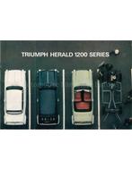 1966 TRIUMPH HERALD 1200 BROCHURE ENGELS, Nieuw, Author