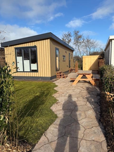 Chalet,tinyhouse, kantoorunit,mantelzorgwoning, renovatie, Huizen en Kamers, Recreatiewoningen te koop, Chalet