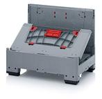 Opvouwbare palletbox 800x600x730mm met 4 inwerpluiken,, Doe-het-zelf en Verbouw, Overige Doe-het-zelf en Verbouw, Ophalen of Verzenden