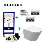 Geberit UP100 set18 Wiesbaden Vesta Junior Rimless 47 cm met, Doe-het-zelf en Verbouw, Sanitair, Ophalen of Verzenden, Nieuw, Overige typen