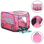 vidaXL Kinderspeeltent met 250 ballen 70x112x70 cm roze, Kinderen en Baby's, Speelgoed | Speeltenten, Verzenden, Nieuw