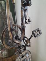 Staande lamp - Metaal - Fiets onderdelen lamp, Antiek en Kunst, Curiosa en Brocante