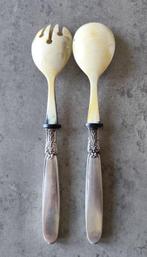 Argentiere Clementi - Bestekset (2) - .800 zilver, hoorn -, Antiek en Kunst