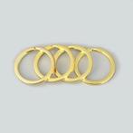 Set van 30 mooie sleutelringen (22-28 mm, kleur 5: goud), Ophalen of Verzenden, Nieuw
