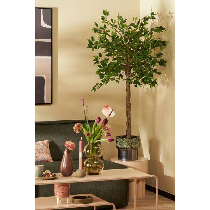 Ficus Kunstplant in Bloempot H150 x Ø50 cm Groen, Huis en Inrichting, Woonaccessoires | Kunstplanten en Kunstbloemen, Nieuw, Binnen
