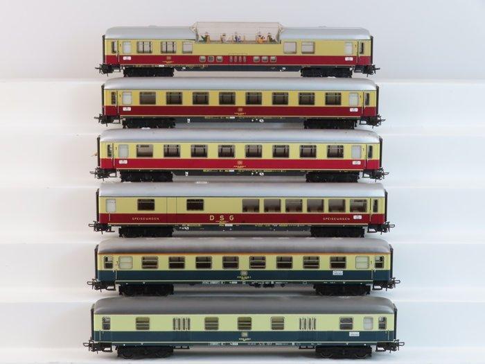 Märklin H0 - 4090/4085/4086/4044 - Modeltrein personenwagen, Hobby en Vrije tijd, Modeltreinen | H0