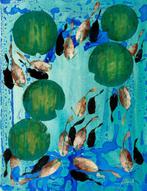 Guido Borelli - fondale fosforescente, Antiek en Kunst