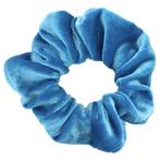 Scrunchie Velvet Lichtblauw Lichtblauw, Sieraden, Tassen en Uiterlijk, Uiterlijk | Haarverzorging, Nieuw, Overige typen, Ophalen of Verzenden