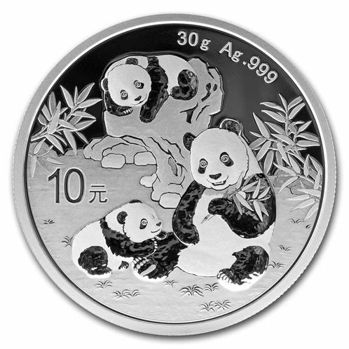 Chinese Panda 30 gram 2025, Postzegels en Munten, Munten | Azië, Oost-Azië, Losse munt, Zilver, Verzenden