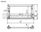 Koyo 10-14 Mazda Mazda3/Mazdaspeed3 2.3L/2.5L I4 Radiator -, Ophalen of Verzenden, Nieuw