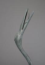 Tuinornamenten in de vorm van kraanvogels (, tsuru) - Brons