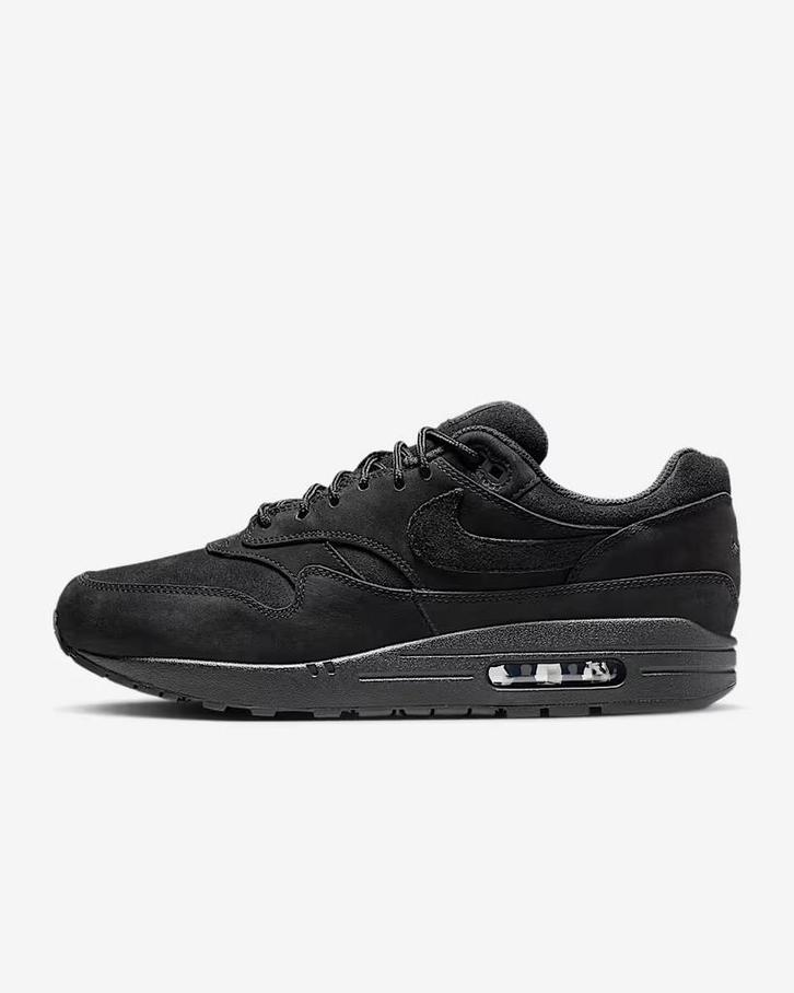 Nike Air Max 1 Premium Black Cat’, Kleding | Heren, Schoenen, Sneakers of Gympen, Zwart, Nieuw, Ophalen of Verzenden