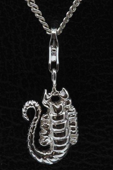 Zilveren Schorpioen hanger en/of bedel, Sieraden, Tassen en Uiterlijk, Bedels, Verzenden