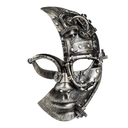 Steampunk masker Half face (man/vrouw), Kleding | Dames, Carnavalskleding en Feestkleding, Nieuw, Verzenden