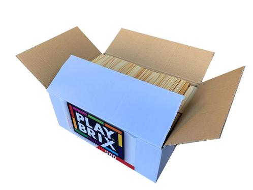 Bouwplankjes PLAYBRIX 500st.  Goedkoopste plankjes van NL., Kinderen en Baby's, Speelgoed | Educatief en Creatief, Knutselen, Bouwen
