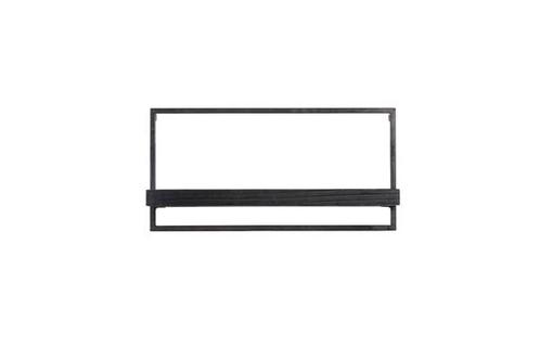 Pardal; industriële wandplankenserie, zwart - 60CM, Huis en Inrichting, Woonaccessoires | Wanddecoraties, Nieuw, Ophalen of Verzenden