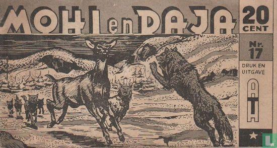 Young Hawk - Mohi en Daja 17 - 1955, Boeken, Strips | Comics, Europa, Gelezen, Eén comic, Verzenden