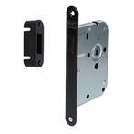 Deurbeslag | Loopslot | Nemef (Afgerond, Magneet, Zwart), Doe-het-zelf en Verbouw, Hang- en Sluitwerk, Verzenden, Nieuw