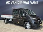 Peugeot Boxer 2.2 Blue HDi 140 pk Pick up 7 Persoons Dubbele, Stof, Gebruikt, Euro 6, Overige kleuren