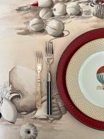 Artistiek gemusterd jas met maritieme motieven. - Tafelkleed, Antiek en Kunst