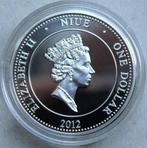 Niue. 1 Dollar 2012 - Victory 1812 - Cavalry - 28.28g mit