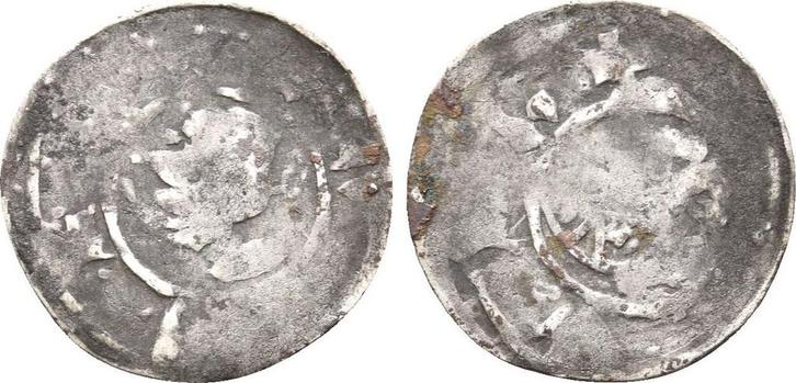 Pfennig auf Wuerzburger Schlag Coburg Thueringische Muenz..., Postzegels en Munten, Munten | Europa | Niet-Euromunten, Verzenden